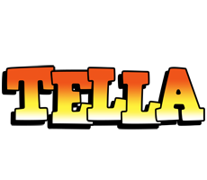 Tella sunset logo