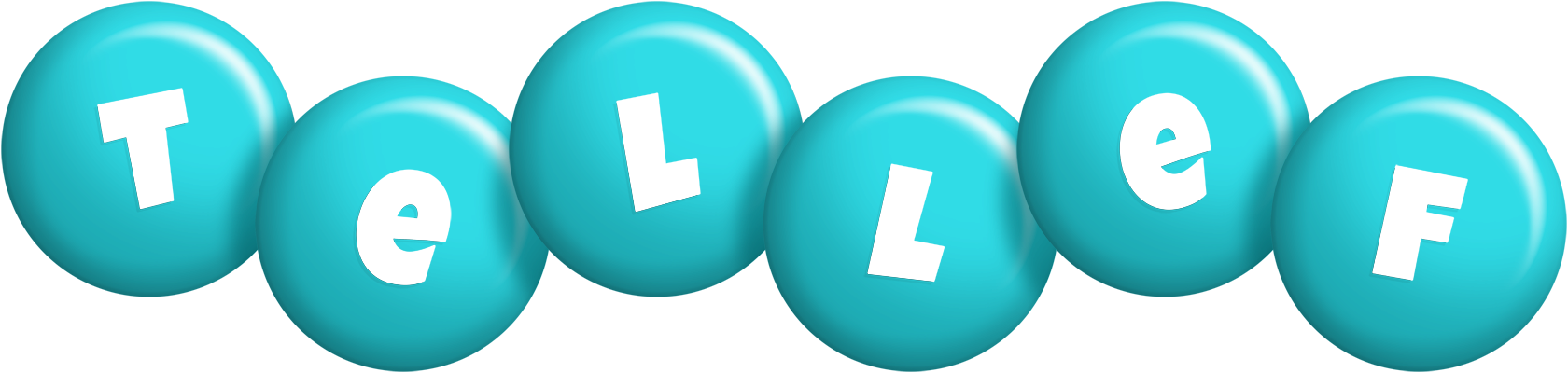 Tellef candy-azur logo