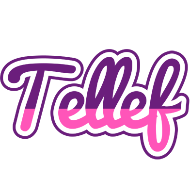 Tellef cheerful logo