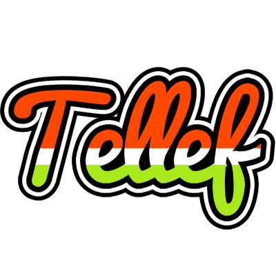 Tellef exotic logo