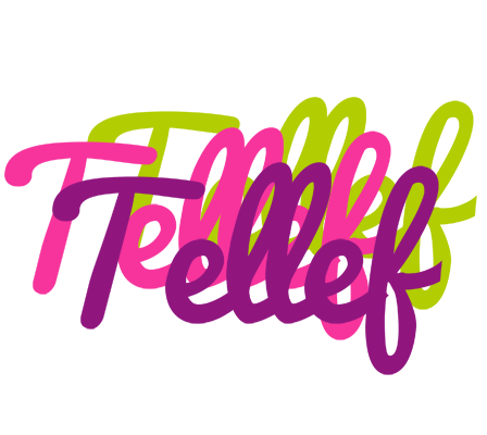 Tellef flowers logo