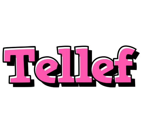 Tellef girlish logo