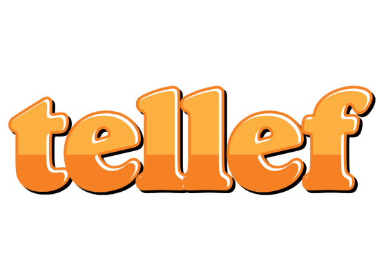 Tellef orange logo