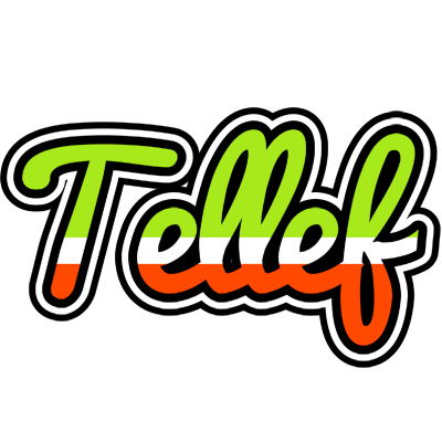 Tellef superfun logo