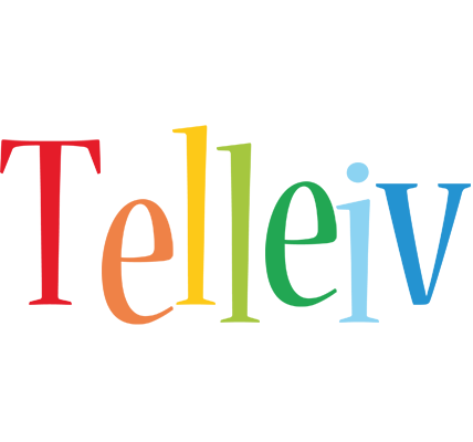 Telleiv birthday logo