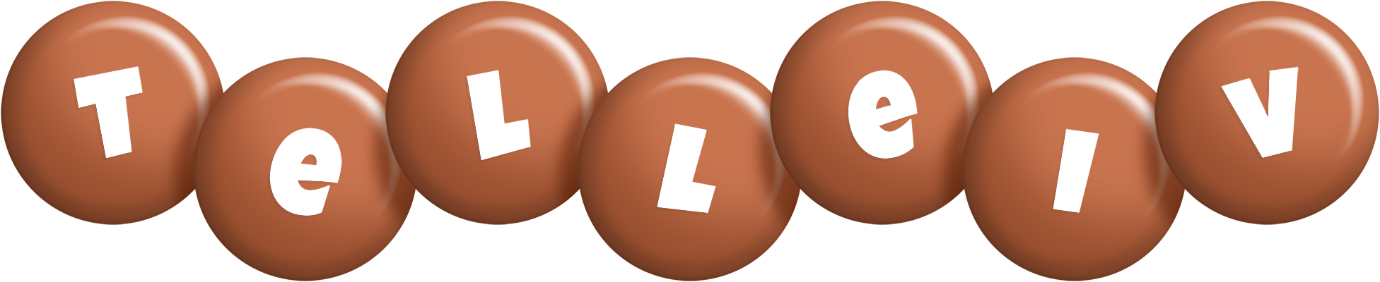 Telleiv candy-brown logo
