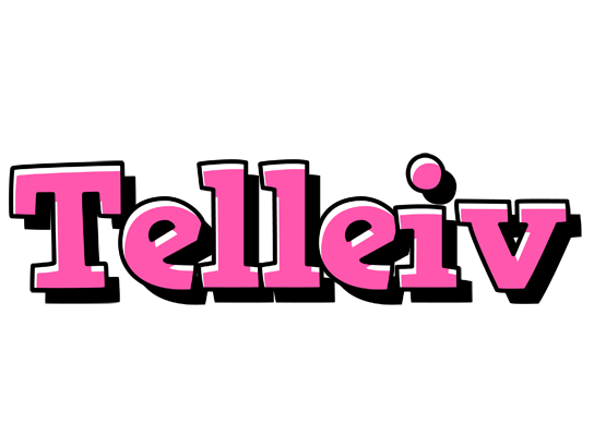 Telleiv girlish logo