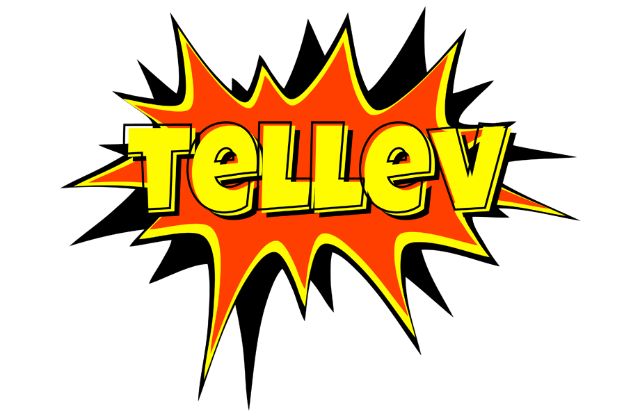 Tellev bazinga logo
