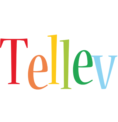 Tellev birthday logo