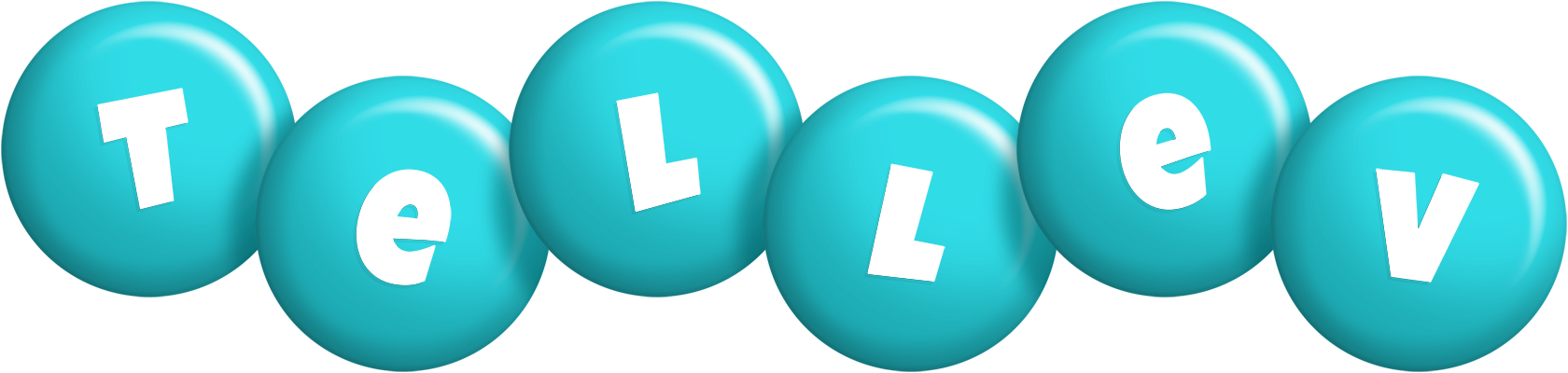Tellev candy-azur logo