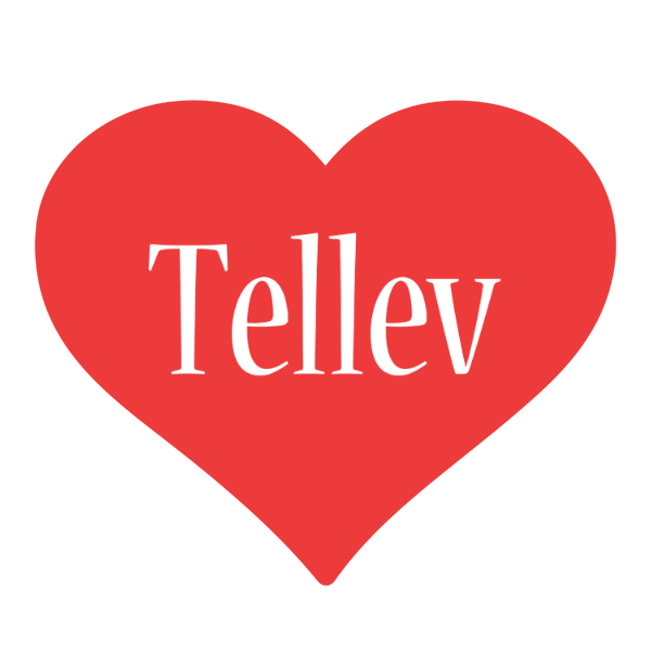 Tellev love logo