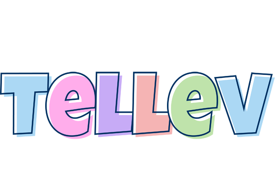 Tellev pastel logo
