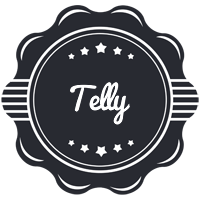 Telly badge logo