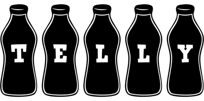 Telly bottle logo