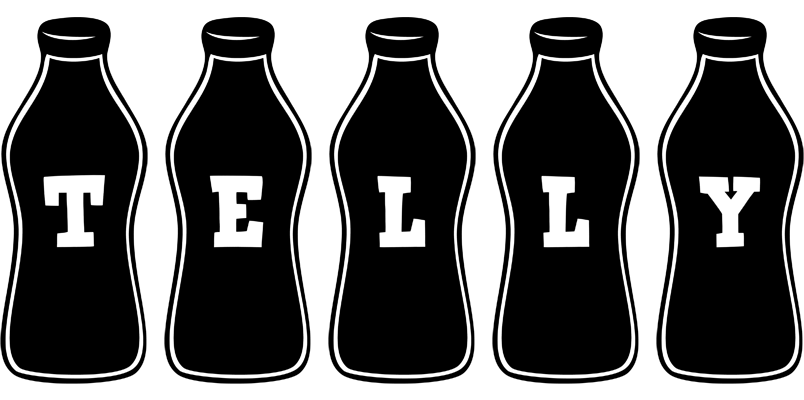 Telly bottle logo