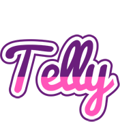 Telly cheerful logo