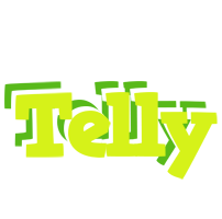 Telly citrus logo