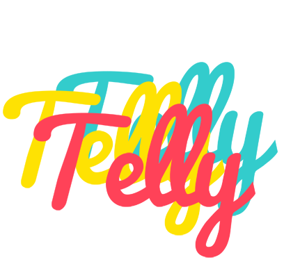 Telly disco logo