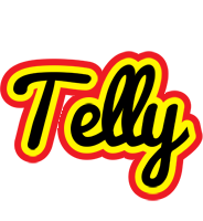 Telly flaming logo