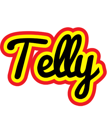 Telly flaming logo
