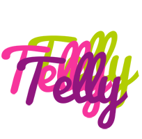 Telly flowers logo