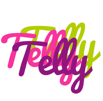 Telly flowers logo