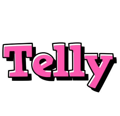 Telly girlish logo