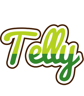 Telly golfing logo