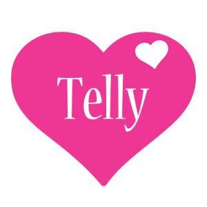 Telly love-heart logo