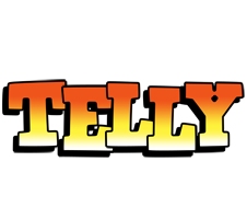 Telly sunset logo