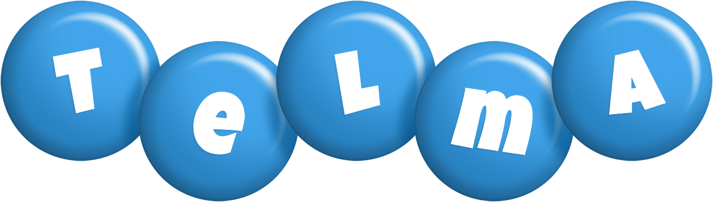 Telma candy-blue logo