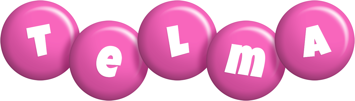 Telma candy-pink logo