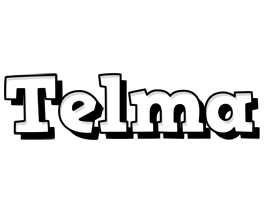 Telma snowing logo