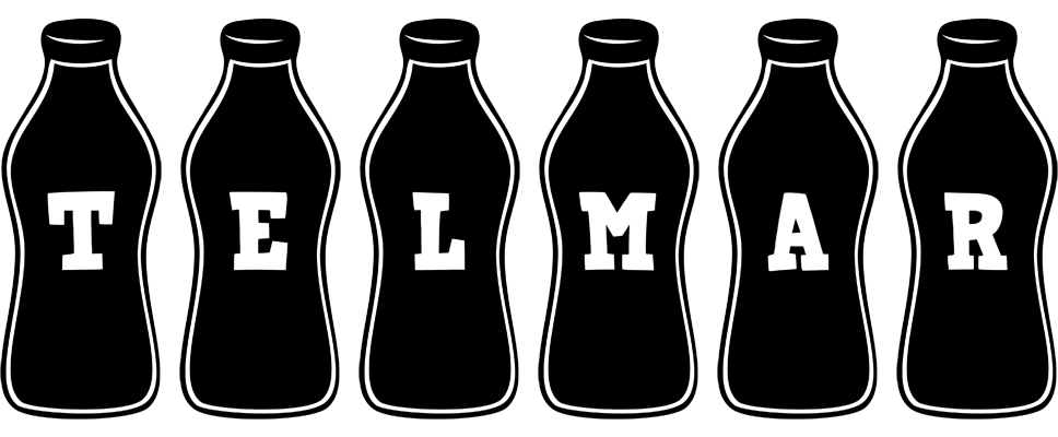 Telmar bottle logo