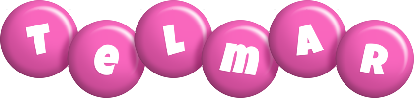 Telmar candy-pink logo