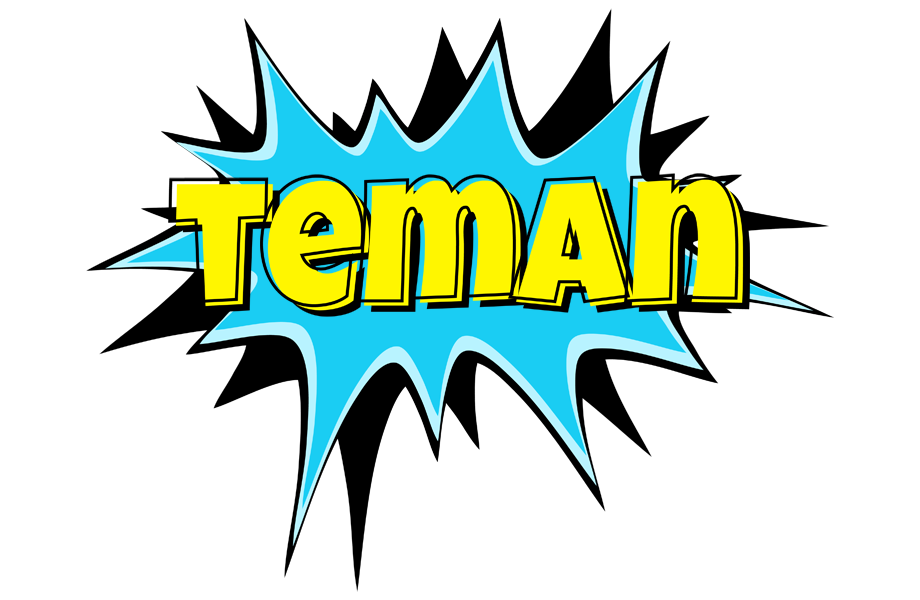 Teman amazing logo