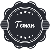 Teman badge logo