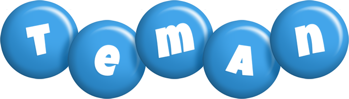 Teman candy-blue logo
