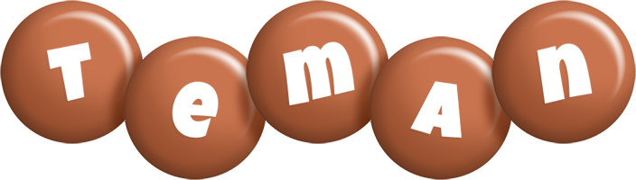 Teman candy-brown logo