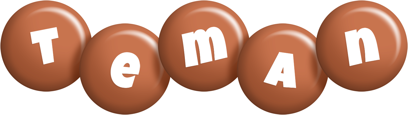 Teman candy-brown logo
