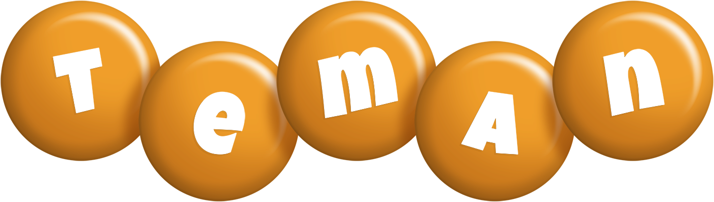 Teman candy-orange logo