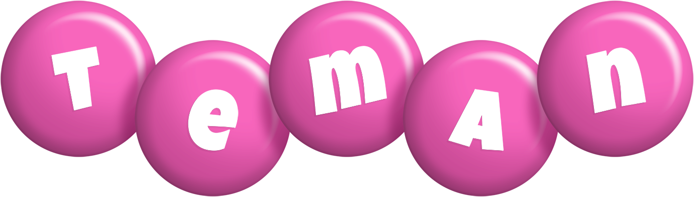 Teman candy-pink logo