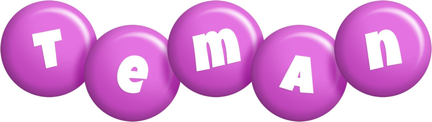 Teman candy-purple logo