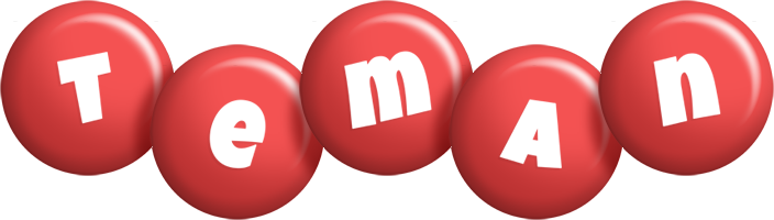 Teman candy-red logo