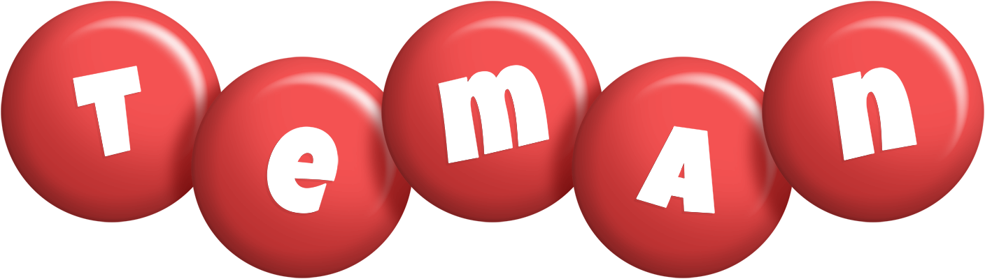 Teman candy-red logo