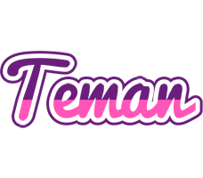 Teman cheerful logo