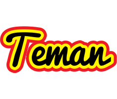 Teman flaming logo