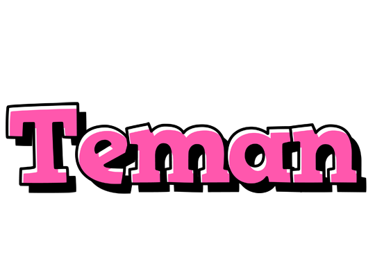 Teman girlish logo