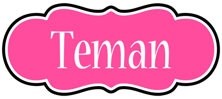Teman invitation logo