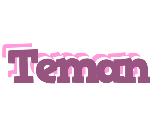 Teman relaxing logo
